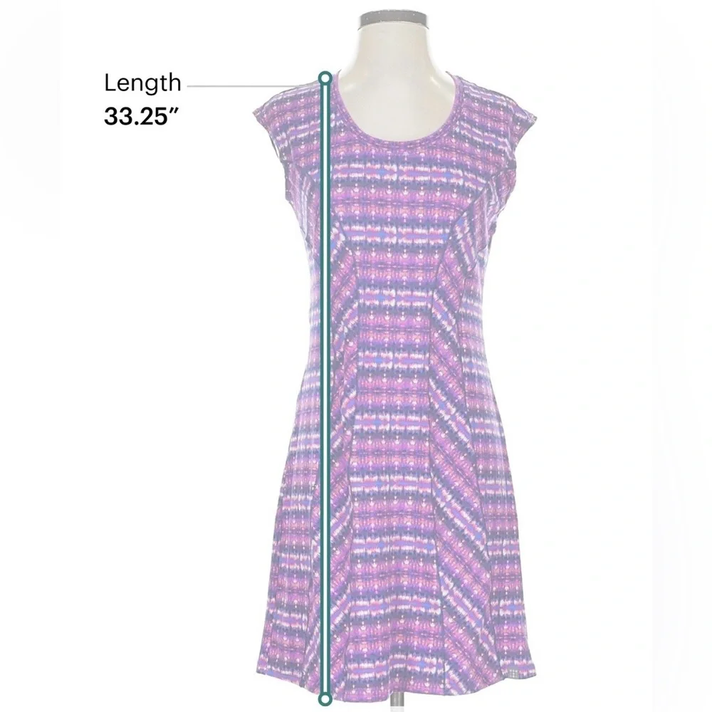 Title Nine Espionage Dream Dress Purple and Pink Size Small pickleball tennis
